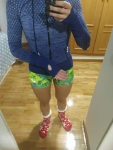 Yoga Shirts Hoodies Coat Jacket Slim-Fit Long-Sleeves Zipper Sport Running Casual Women