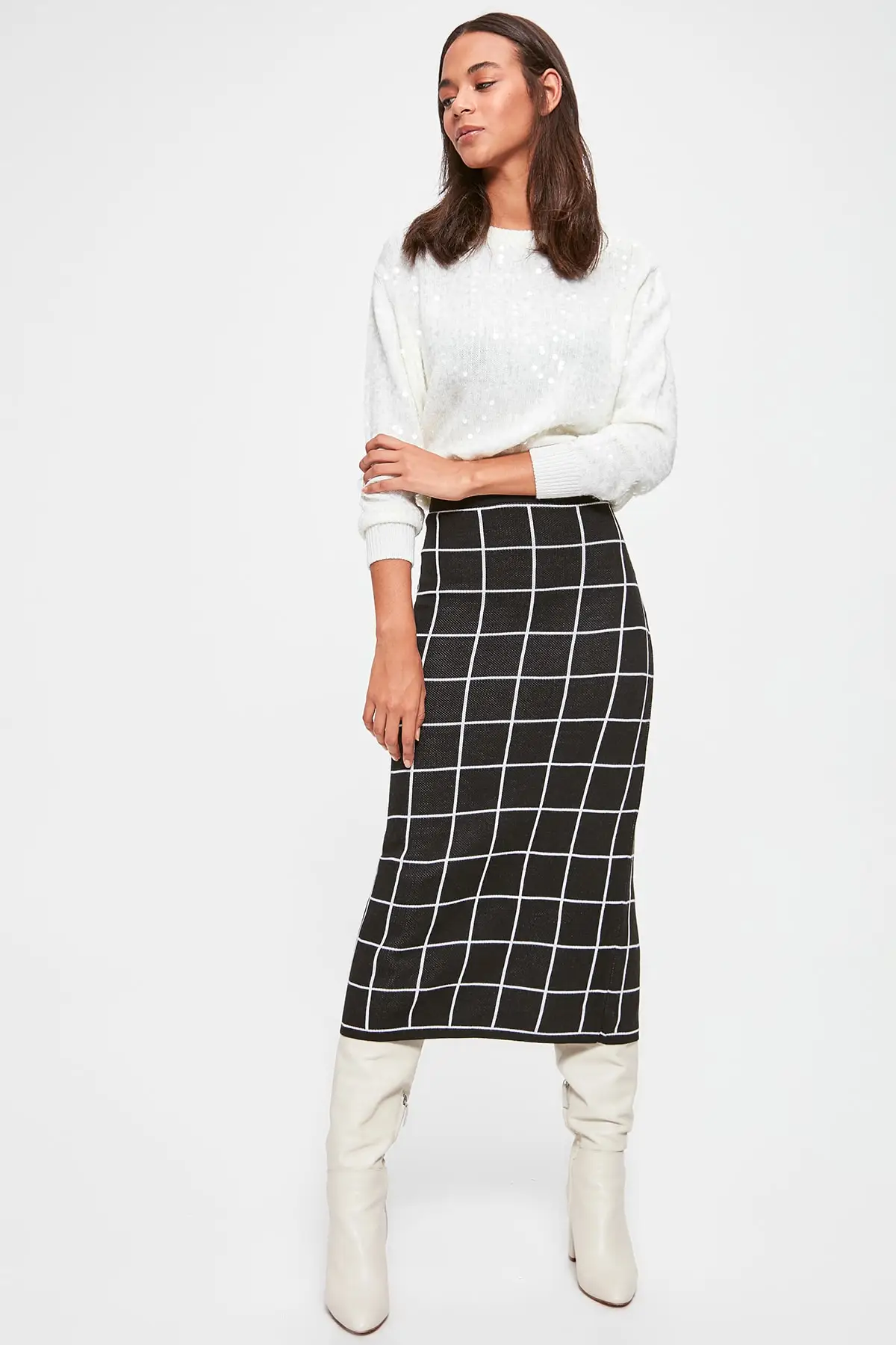 

Trendyol Sweater Skirt TWOAW20ET0311