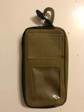 Mini Paquete de gancho táctico EDC Pouchm, cartera táctica, bolsa de tarjeta, riñonera militar para exteriores para caza