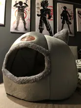 Cama de invierno para gatos, alfombrilla pequeña, cesta para perro pequeño, productos de tienda para mascotas, cueva acogedora, cama interior, Comodidad para dormir