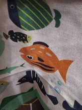 Housewife Apron Chef Cooking Men Kitchen Waterproof Home-Textile Women Cotton Fish Linen