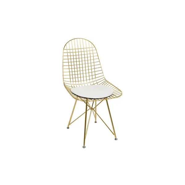 Обеденный стул металлический угол(46x86x49 см