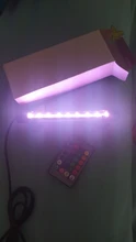 Luz RGB para acuario, lámpara de buceo con control remoto de 18-57cm, colorida, 90-260v, para plantas, pecera, uso con anfibios esenciales