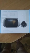 Timbre digital con pantalla a color LCD, 2,8 , con mirilla electrónica de 90º, para puerta