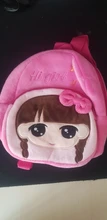 De los niños de la moda bolsas de la escuela 3D de impresión de dibujos animados juguetes de peluche mochila Kindergarten niños y niñas de la escuela Mini mochila bolsa para libros