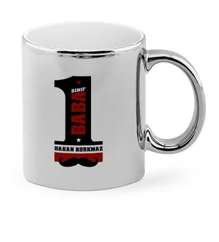 

Father's Day Custom 1 Grade Father Chrome Mug Cup-1