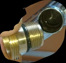 Connector Outer-Adapter Shower External-Thread Faucet-Accessories WASOURLF Male M22 Brass