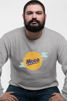 

Angemiel Wear Moon Gray Men 'S Sweatshirt