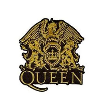 

3'' Queen Iron On Patch Fabric Applique Motif Rock Band Punk Metal