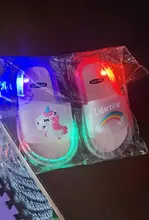 Zapatillas LED para niños y niñas, sandalias de baño para bebés, zapatos ligeros, 2020