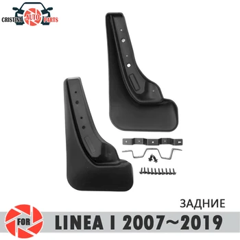 

Car mud flaps for Fiat Linea 2007~2019 mudflaps splash guards mud rear mudguards fender car accessories dirt protect