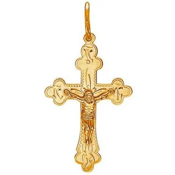 

Esthete cross made of silver with gilding