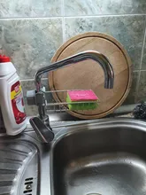 Basket-Organizer Faucet-Holder Shelf Sink-Drain-Rack Bathroom-Accessories Sponge-Storage