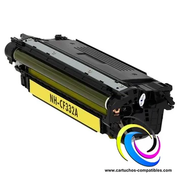 

HP CF332A Yellow Toner compatible LaserJet Enterprise M650 M651dn M651n M651xh M651xhm CF330X CF331A CF332A CF333A