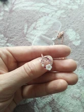 Anillo de boda con diseño de flores y mariposas para mujer, sortija de boda con circonita de oro rosa, Glamour, regalo para niñas, joyería creativa