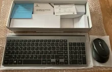 Mouse Layout Black Wireless-Keyboard Italy/germany Ultra-Thin Full-Size Portable Ghz