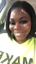 Peluca recta con corte Bob de 13x4 para mujer, cabello humano de encaje, prearrancado con pelo de bebé, Remy brasileño, cierre de Bob corto, color negro