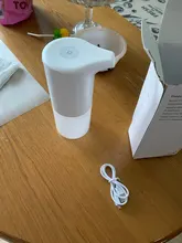Dispensador de jabón automático sin contacto, máquina de espuma inteligente con Sensor infrarrojo y carga USB, desinfectante de manos