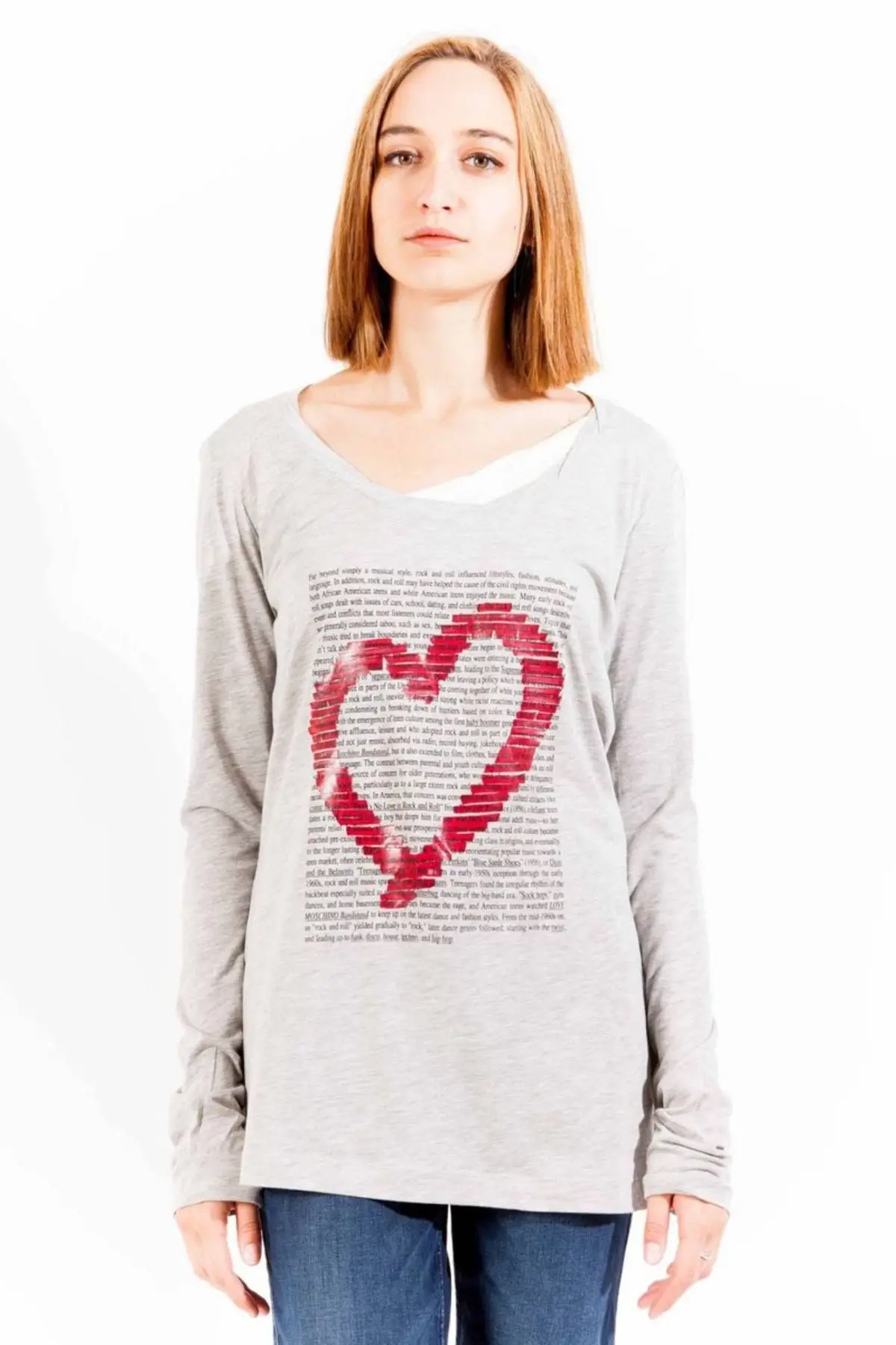 Женская футболка с длинными рукавами LOVE Boutique