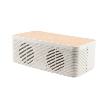 

Bluetooth Speaker with Qi Wireless Charger KSIX Eco-Friendly 1200 mAh 5W