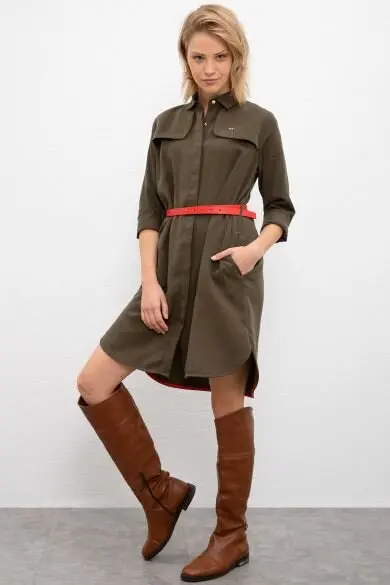 U.S. POLO ASSN. Для женщин Тканое платье