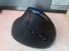 Ratón Vertical ergonómico para ordenador, dispositivo óptico USB de 1600DPI, 2,4G, inalámbrico, recargable, para oficina, portátil y PC
