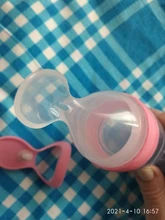 Cuchara con cuentagotas de silicona para alimentación de bebé recién nacido, botella, cuchara, suplemento alimenticio, cereales de arroz, productos infantiles