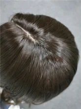 Pequeña LANA sintético Ombre negro marrón de oro con pelucas con reflejos largo ondulado resistente al calor de la parte media Cosplay pelucas para mujeres