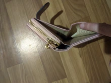 Billetera corta con cremallera para mujer, monedero con borla, bolso de mano, tarjetero, billetera
