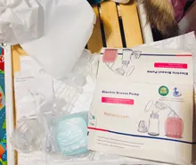 DEAREVERY-bomba de leche eléctrica para niños, botella de silicona Unilateral para el cuidado del bebé, suministros prenatales y Postnatal, Accesorios para bebés