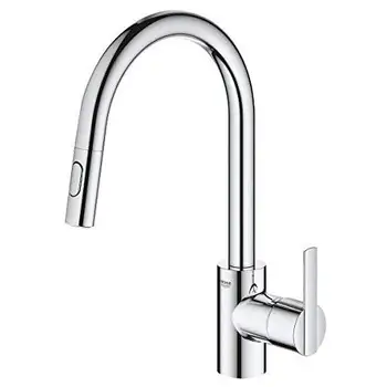 

Feel single lever sink mixer with hand shower color CromatoGROHE140.72