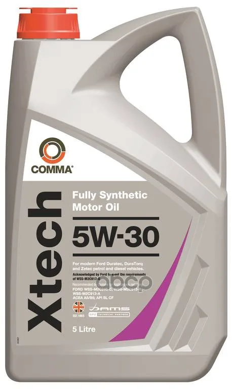 COMMA Масло Моторное 5w30 Comma 5л Синтетика Xtech Comma Xtc5l
