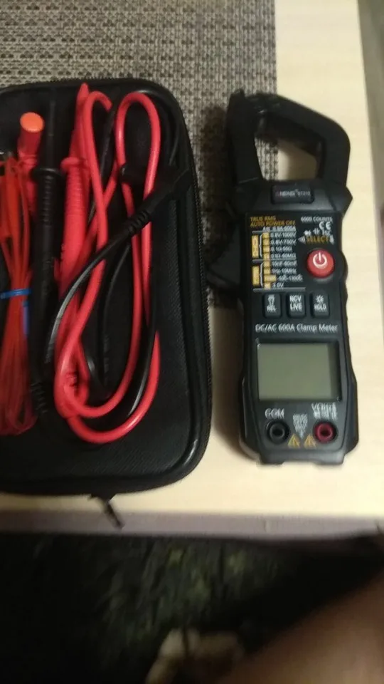 Отзыв о товаре ANENG ST210 токовые клещи ac/dc мультиметр профисионал цифровой тестер токовые клещи зажим-Измеритель постоянного/переменного тока 6000 А тик ток то... от пользователя Y***o