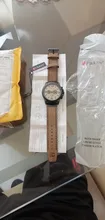 CURREN – reloj de pulsera deportivo para hombre, a prueba de agua, de cuarzo, militar, de cuero genuino, masculino