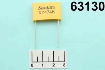 КОНДЕНСАТОР CAP MKP X2 0.47мкФ 275В 0.47/275V |