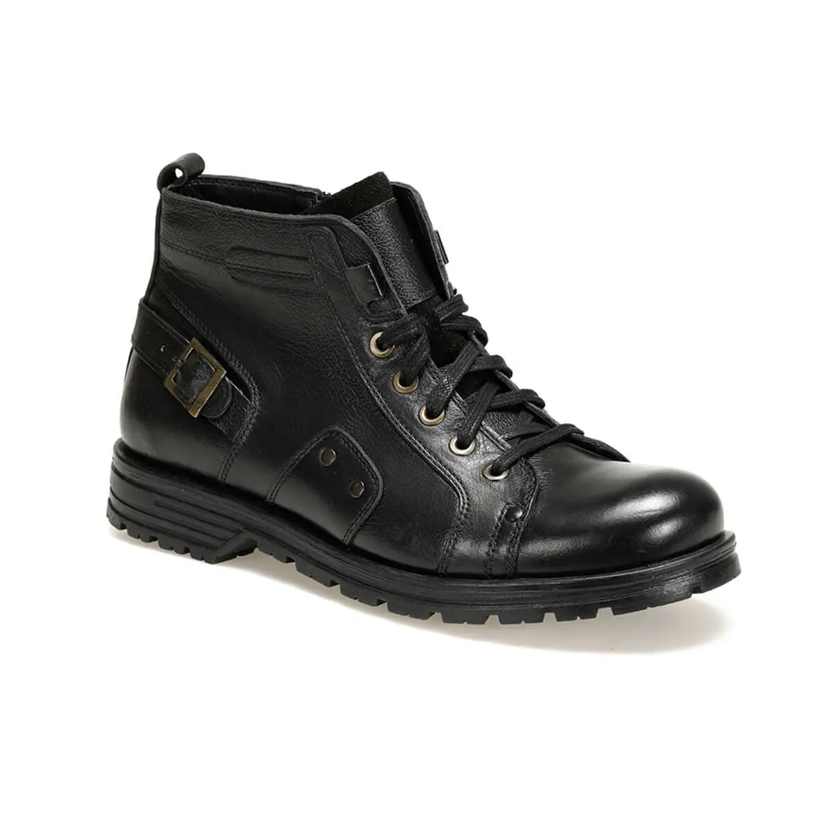 

FLO 055-C 19 Black Men Boots Oxide
