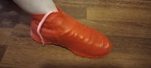 Cubierta para zapatos contra la lluvia, antideslizamiento de silicona, caucho resistente a la lluvia, reutilizable, de látex, resistente al agua, 1 par