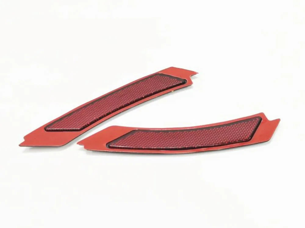 14572 Red Front Bumper Side Reflector For BMW E90 E91 LCI 2