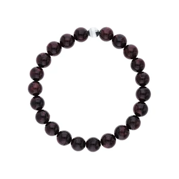 

Silver Bracelet with Garnet sunlight sample 925