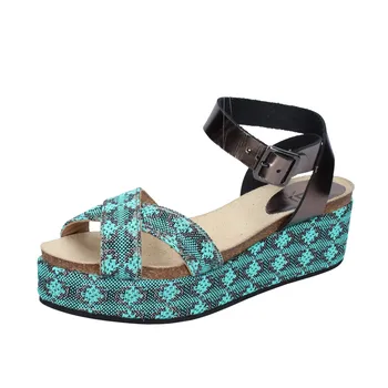

LOGAN sandals women leather Green
