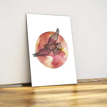 

Hawk-Decorative Metal Poster