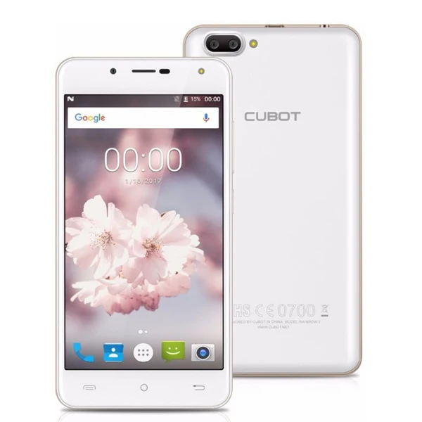 Смартфон Cubot RAINBOW 2 " 16 GB QUAD CORE 2350 mAh White
