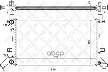 

Radiator cooling system! VW lt28 2.3-2.8tdi 96 stellox art. 10-25007-sx
