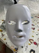 NOBOX-fotón máscara Facial LED de 7 colores, diseño minimalista, terapia antiacné, eliminación de arrugas, rejuvenecimiento de la piel, herramientas para el cuidado de la piel Facial