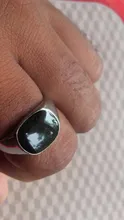 Anillo Vintage para hombre, anillos de esmalte, Punk, clásico, negro, piedras negras de imitación, anillo esmaltado