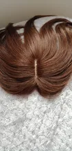 Halo Lady-Clip de belleza para mujer, cabello humano con explosión de flequillo, pieza central, pelo lacio brasileño no Remy para la pérdida de cabello
