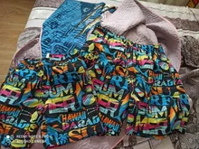 PPXX-traje a juego para niños y adolescentes, pantalones cortos de playa de secado rápido, traje de baño de talla grande