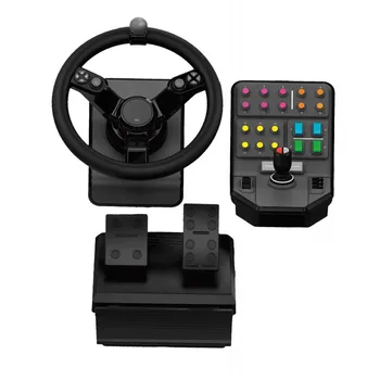 

Logitech 945-000007 controller & steering wheel + analog PC/Digital USB pedals Black