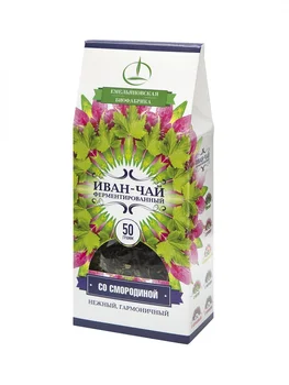 

Ivan-tea емельяновская biofactory "with currant leaves", fermented, leaf, 50 gr