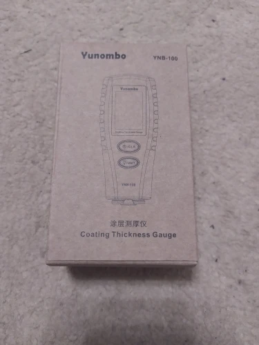 Отзыв о товаре Тестер толщины покраски Yunombo YNB-100, Цифровой измеритель толщины покраски автомобиля с руководством на русском и английском языке от пользователя Z***Z